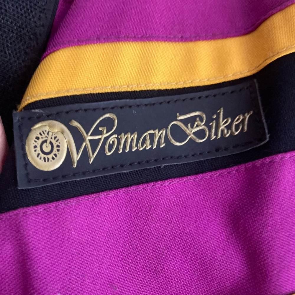 Women's Vintage Cordura Woman Biker Jacket - Picture 14 of 16